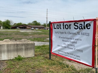 Plus de détails pour 2405 State st, Chester, IL - Terrain à vendre