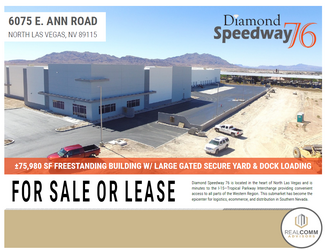 Plus de détails pour 6075 E Ann Rd, Las Vegas, NV - Industriel à louer