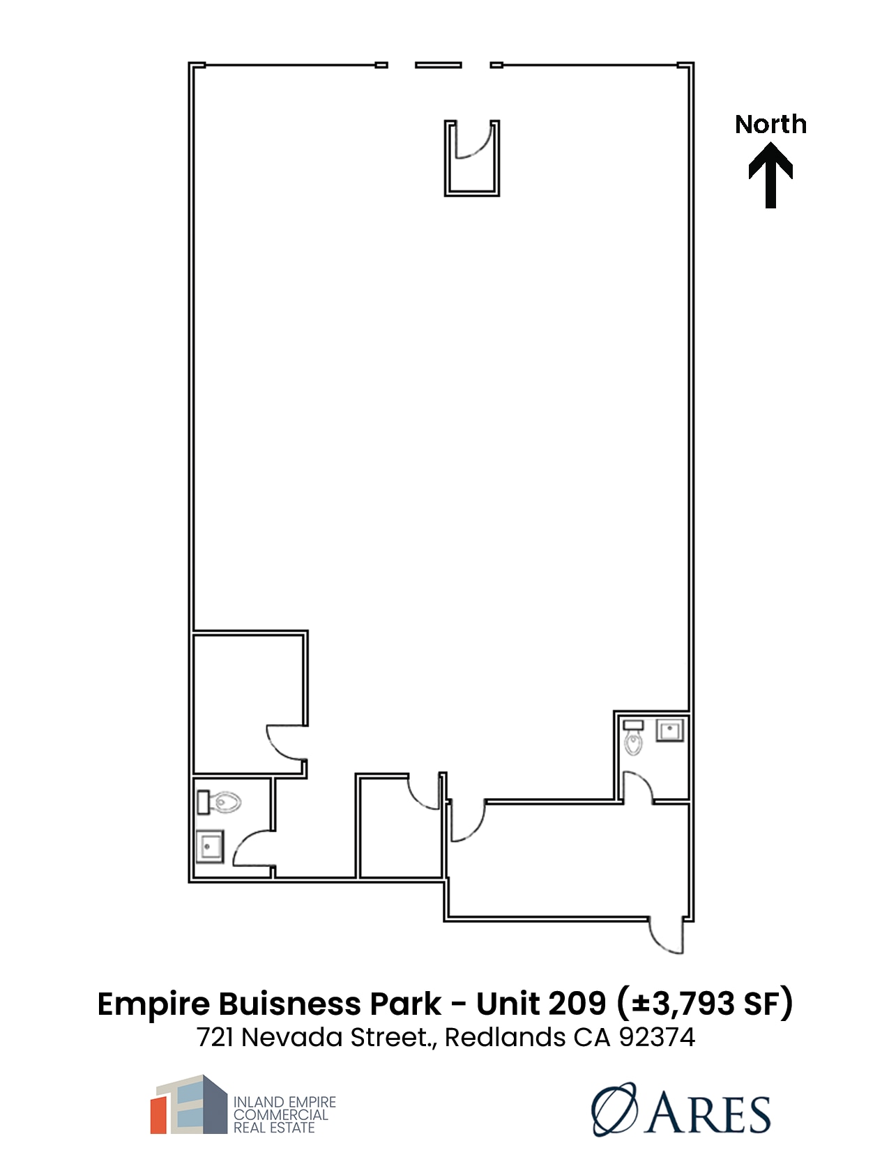 721 Nevada St, Redlands, CA for lease Floor Plan- Image 1 of 2