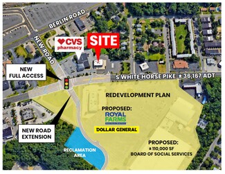 More details for 69-75 S White Horse Pike, Stratford, NJ - Land for Lease