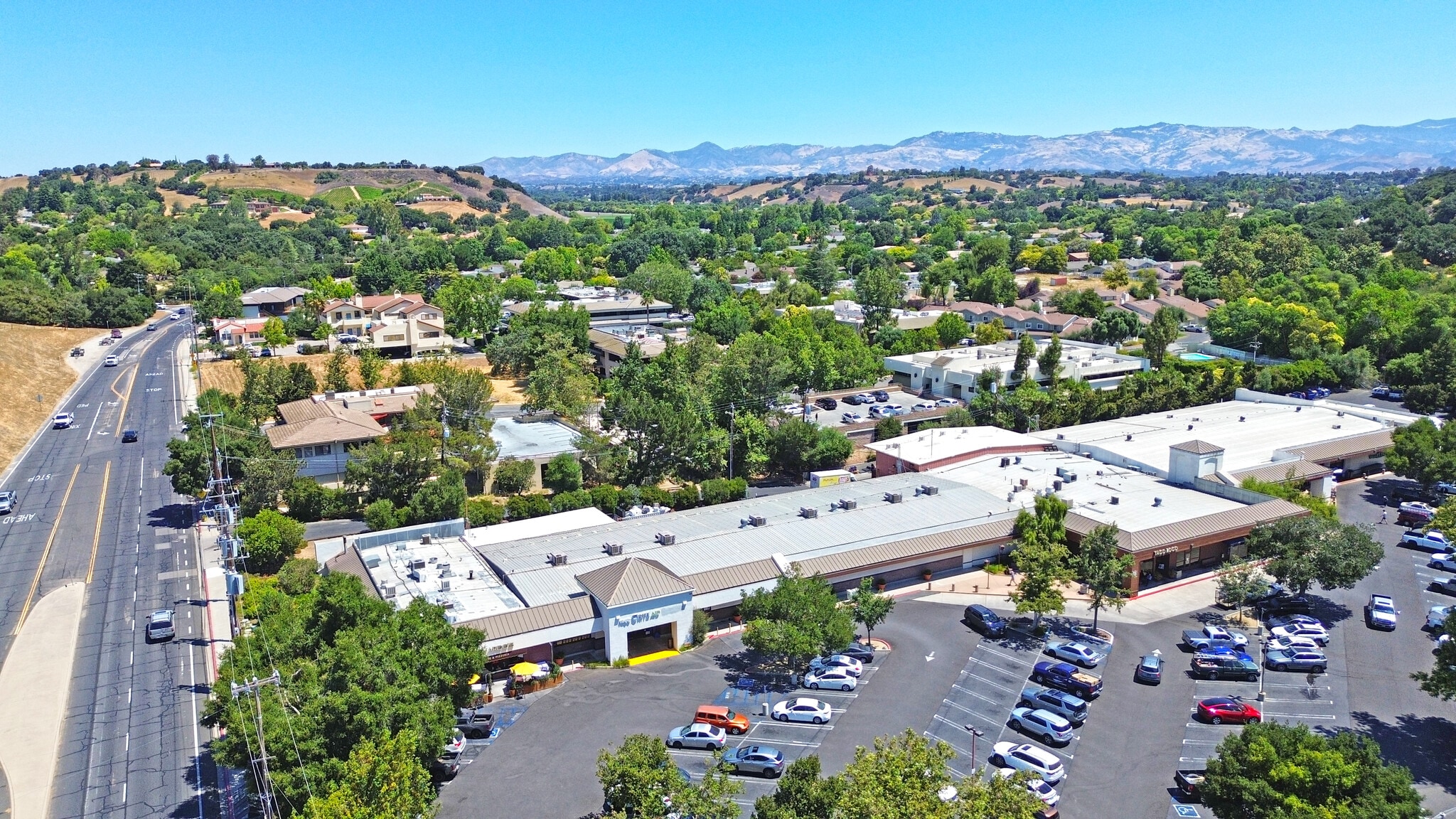 608-636 Alamo Pintado Rd, Solvang, CA for lease Aerial- Image 1 of 7
