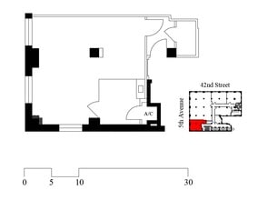 501 Fifth Ave, New York, NY for lease Floor Plan- Image 1 of 1