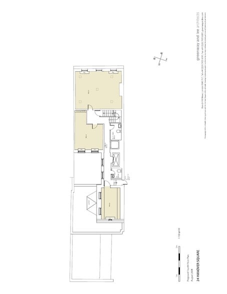 24 Hanover Sq, London for lease - Floor Plan - Image 3 of 4