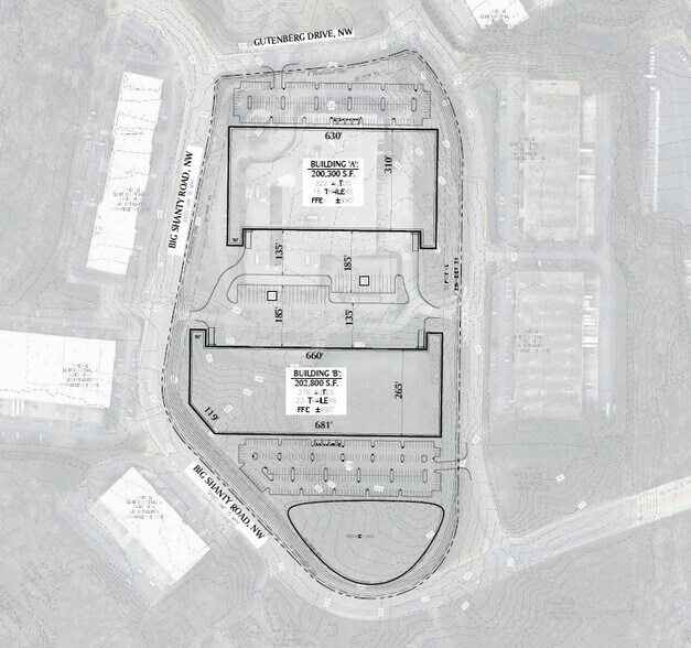 1000 Gutenberg Dr NW, Kennesaw, GA à louer - Photo du bâtiment - Image 2 de 2