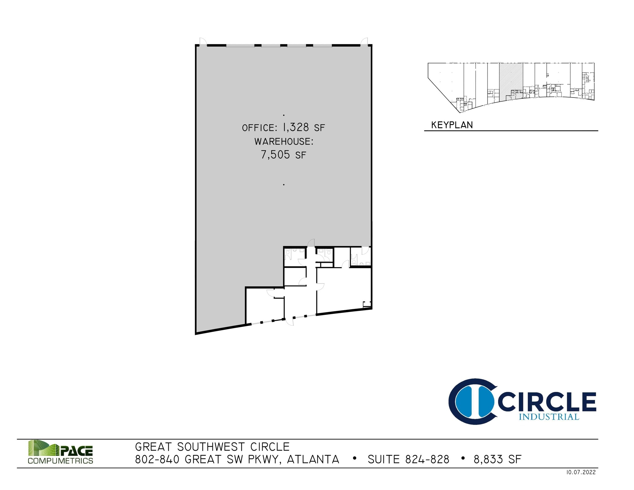 800 Great Southwest Pky, Atlanta, GA for lease Site Plan- Image 1 of 1