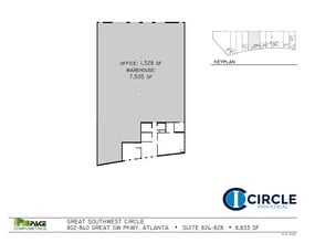 800 Great Southwest Pky, Atlanta, GA for lease Site Plan- Image 1 of 1