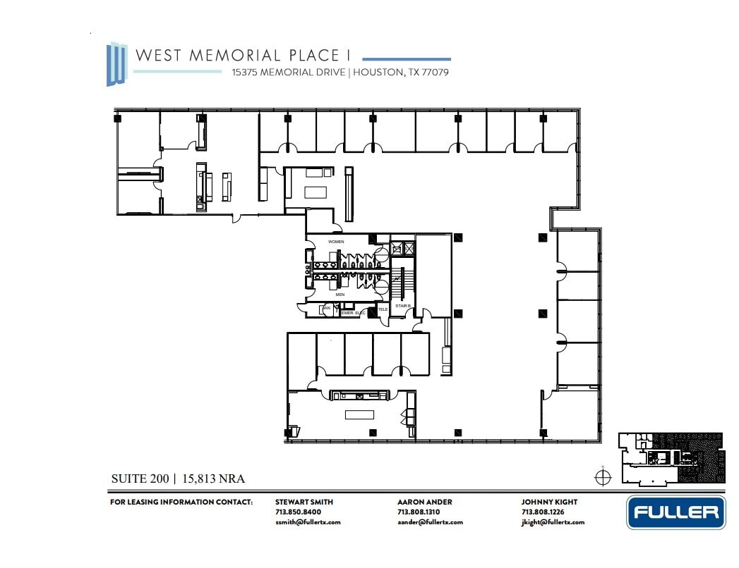 15375 Memorial Dr, Houston, TX for lease Floor Plan- Image 1 of 1