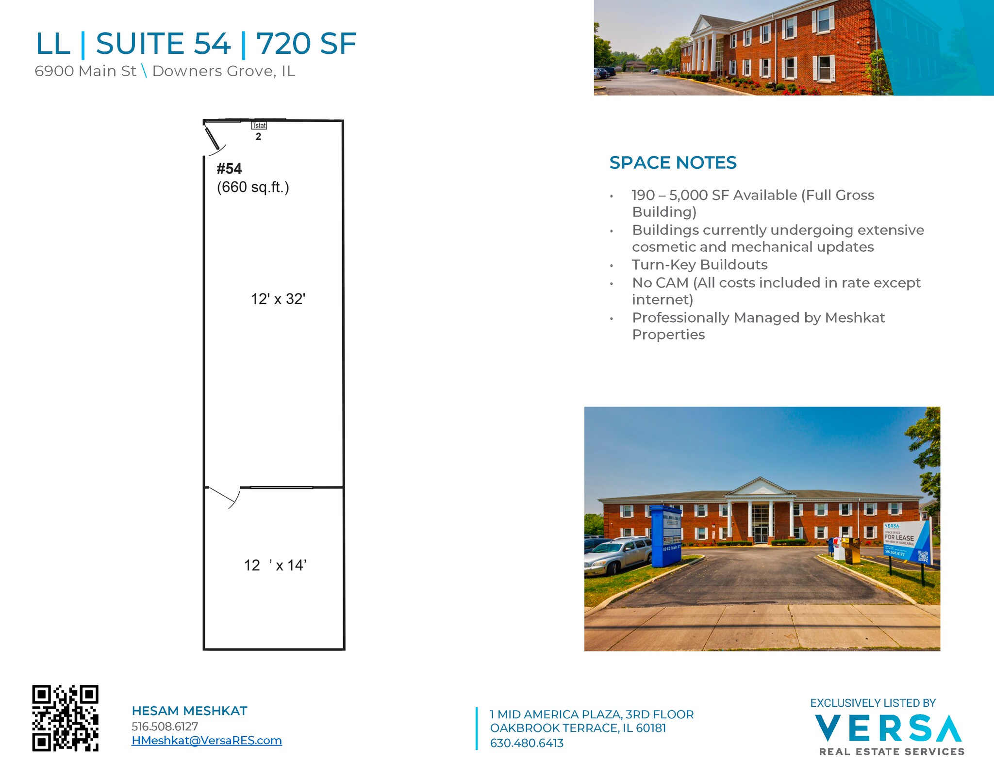 6912 Main St, Downers Grove, IL for lease Floor Plan- Image 1 of 1
