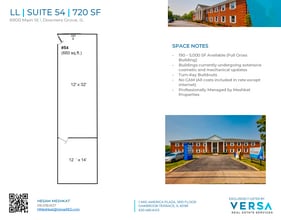 6912 Main St, Downers Grove, IL for lease Floor Plan- Image 1 of 1