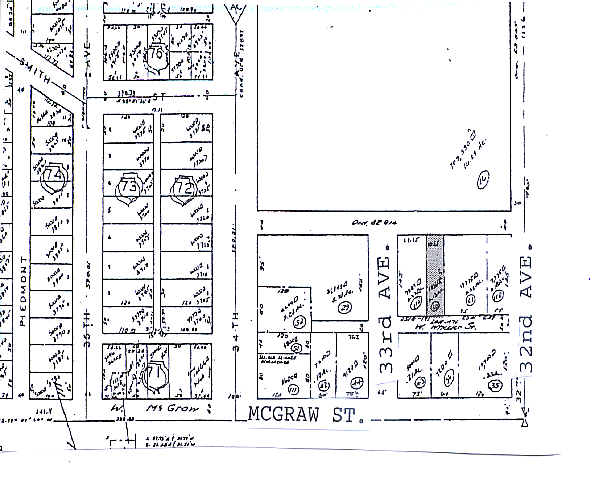 3217 W Smith St, Seattle, WA à louer - Plan cadastral - Image 3 de 4