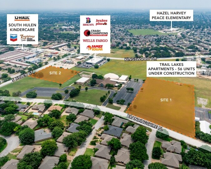 7100 S Hulen St, Fort Worth, TX à vendre - Photo du bâtiment - Image 3 de 3