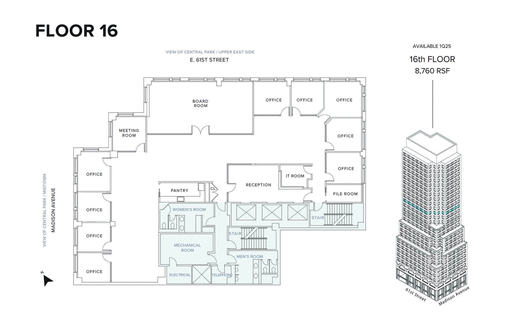 667 Madison Ave, New York, NY à louer Plan d  tage- Image 1 de 5