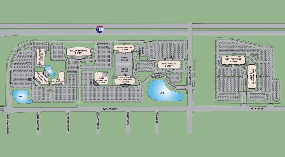 510 E 96th St, Indianapolis, IN à louer - Photo du bâtiment - Image 2 de 3