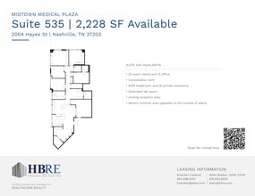 2004 Hayes St, Nashville, TN for lease Site Plan- Image 1 of 1