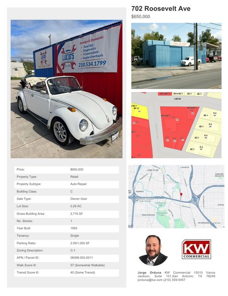 702 Roosevelt Ave, San Antonio, TX for sale - Building Photo - Image 2 of 4