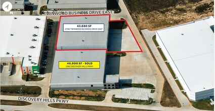 2706 Twinwood Business Drive East, Brookshire, TX - AERIAL map view
