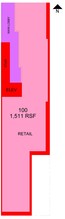 14 E 55th St, New York, NY à louer Plan d  tage- Image 1 de 1