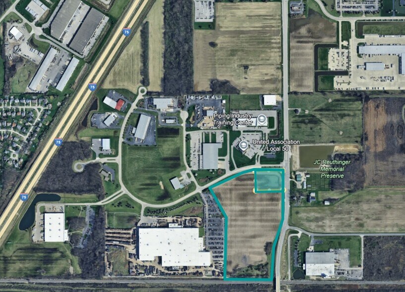 30841 Oregon Rd, Northwood, OH for sale - Aerial - Image 2 of 2