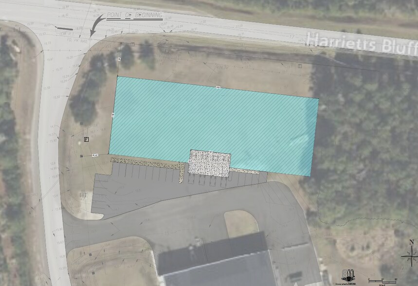 101 Commercial Dr, Woodbine, GA for lease - Aerial - Image 2 of 2