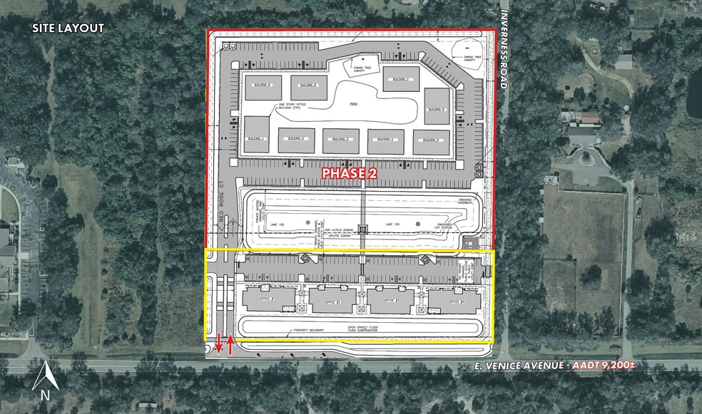 3076 E. Venice Avenue, Venice, FL for lease - Site Plan - Image 3 of 6