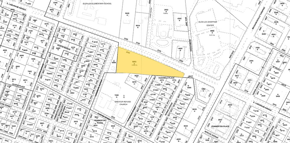 2101 E Laburnum Ave, Richmond, VA à vendre - Plan cadastral - Image 2 de 3