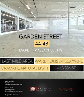 Plus de détails pour 44-48 Garden St, Everett, MA - Flex, Industriel à louer