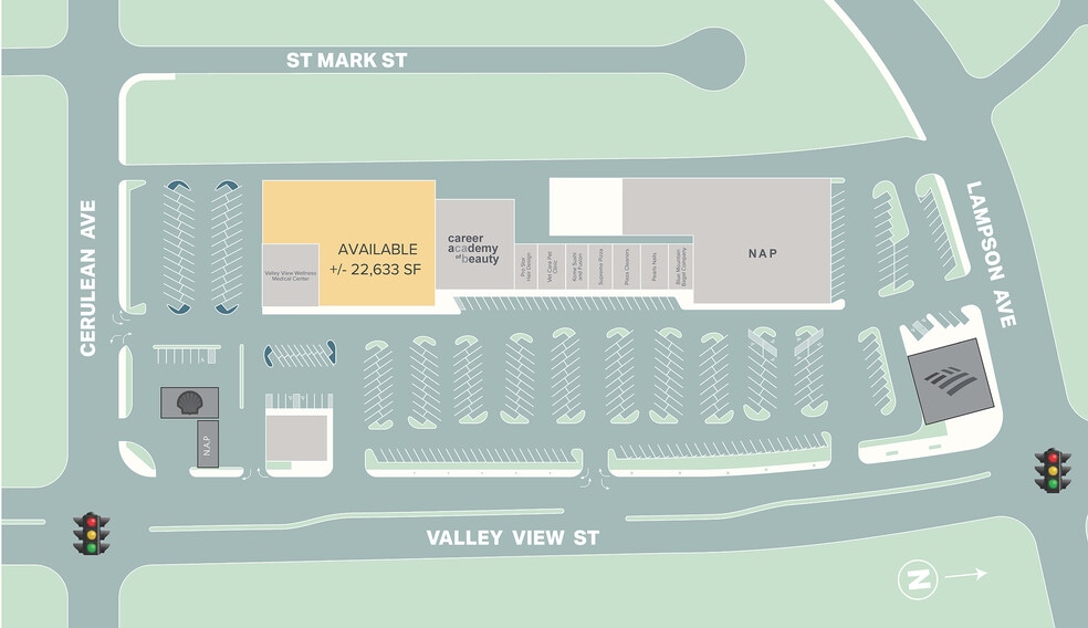 12431-12491 Valley View St, Garden Grove, CA à louer - Plan de site - Image 2 de 10