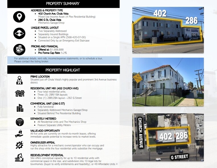 402 Church Ave, Chula Vista, CA for sale - Primary Photo - Image 1 of 109