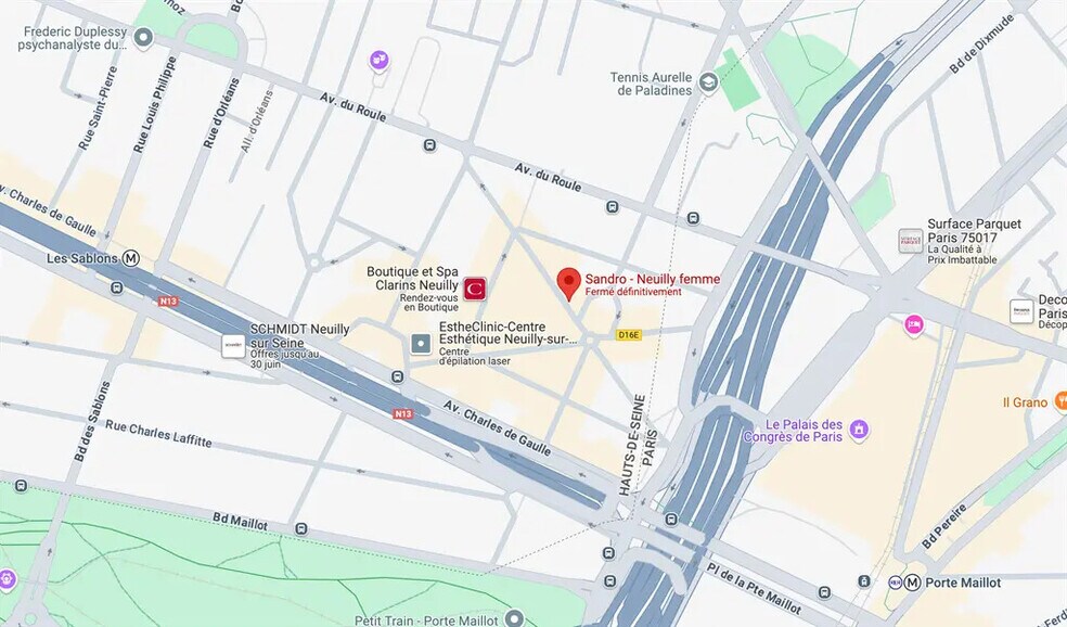 Commerce de détail dans Neuilly-sur-Seine à louer - Photo du bâtiment - Image 2 de 2