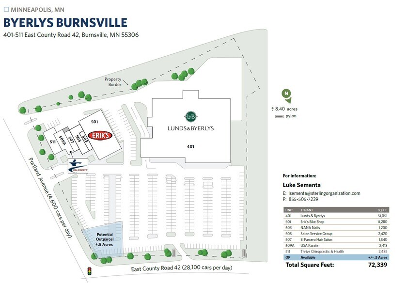 401-511 E County Road 42, Burnsville, MN for lease - Building Photo - Image 2 of 6