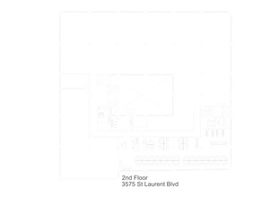 3575 Boul Saint-Laurent, Montréal, QC à louer Plan de site- Image 1 de 1
