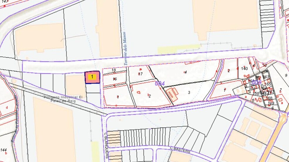 Carrer Blanquers, Valls, Tarragona à vendre - Plan de site - Image 3 de 3