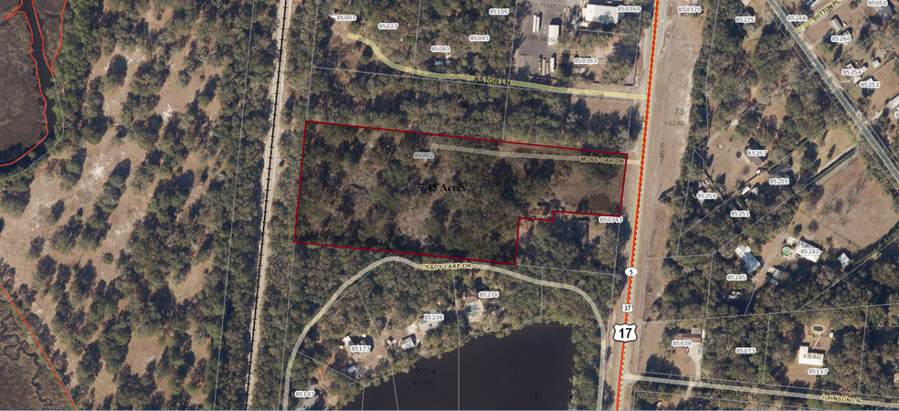 850343 US Highway 17, Yulee, FL for sale - Aerial - Image 1 of 3