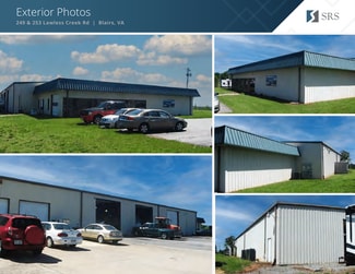 Plus de détails pour 253 Lawless Creek Rd, Blairs, VA - Bureau, Industriel à louer