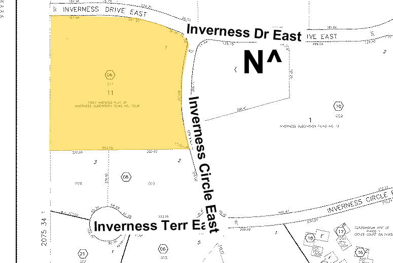 116 Inverness Dr E, Englewood, CO à louer - Plan cadastral - Image 2 de 11