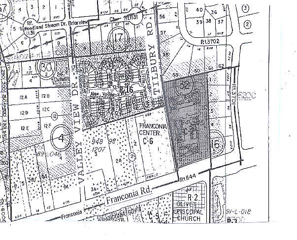 6080-6082 Franconia Rd, Alexandria, VA for lease - Plat Map - Image 2 of 12