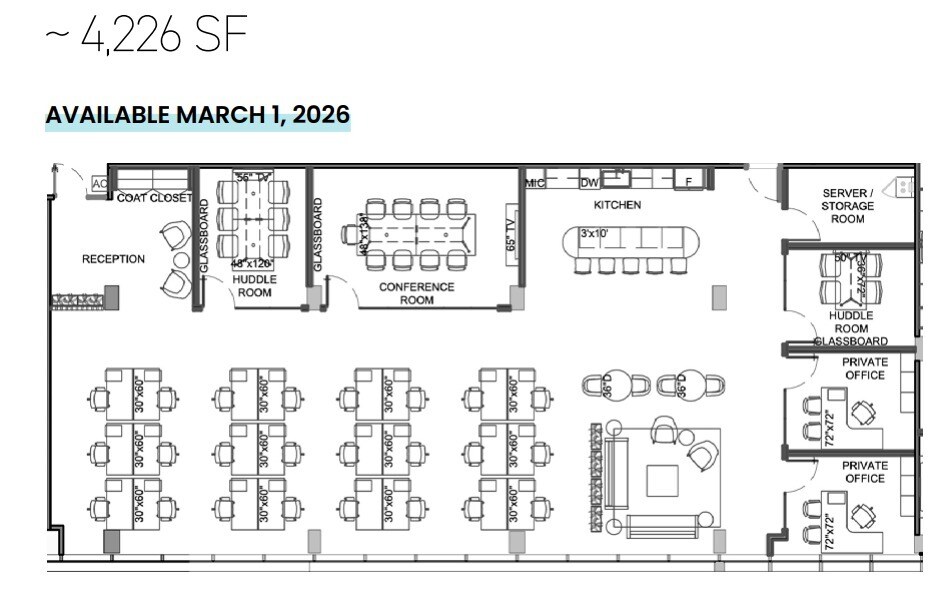 251 Queens Quay E, Toronto, ON for lease Floor Plan- Image 1 of 1