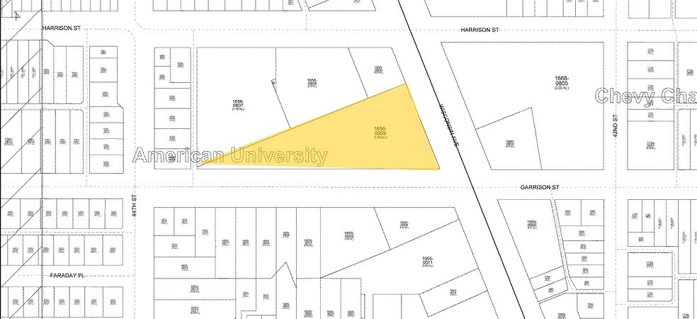 5100 Wisconsin Ave NW, Washington, DC à louer - Plan cadastral - Image 2 de 6