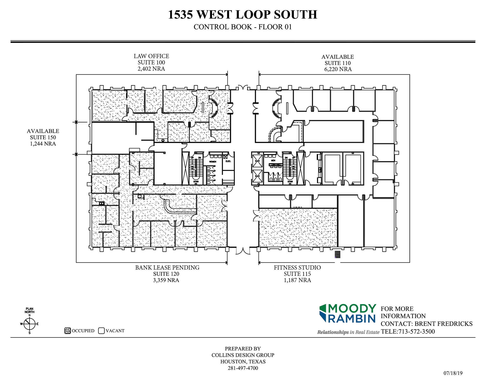 1535 West Loop S, Houston, TX à louer Plan d’étage- Image 1 de 1