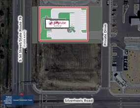 1086 S 1st St, Bennett, CO - AÉRIEN Vue de la carte