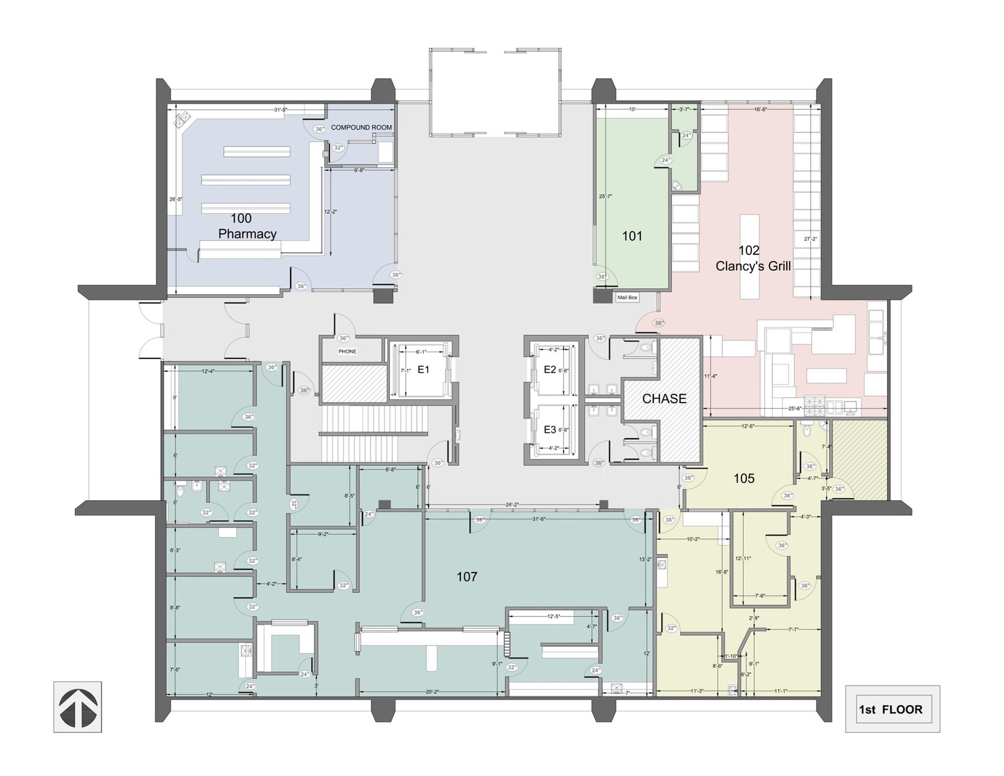 1211 N Shartel Ave, Oklahoma City, OK à louer Plan d’étage- Image 1 de 2