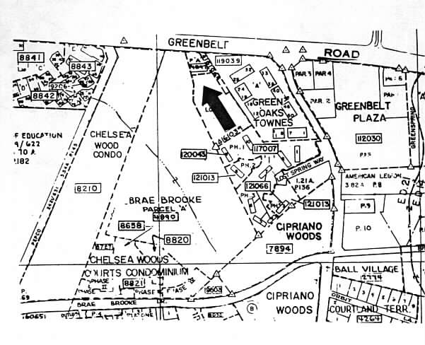 8713-8751 Greenbelt Rd, Greenbelt, MD for sale - Plat Map - Image 2 of 6