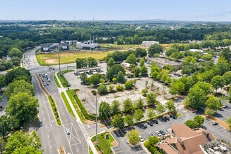 11556 Rainwater Dr, Alpharetta, GA - Aerial map view