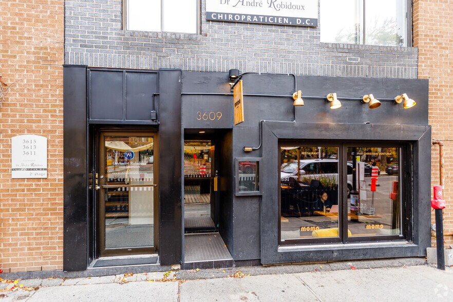 3609-3615 Rue Saint-Denis, Montréal, QC à vendre - Photo du bâtiment - Image 3 de 4