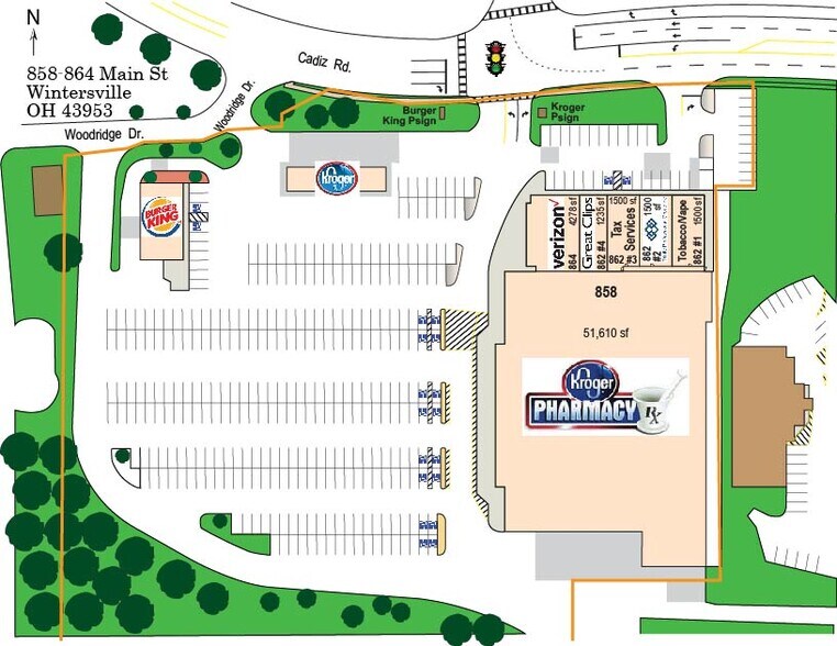 858-864 Main St, Wintersville, OH à vendre - Photo du bâtiment - Image 2 de 23