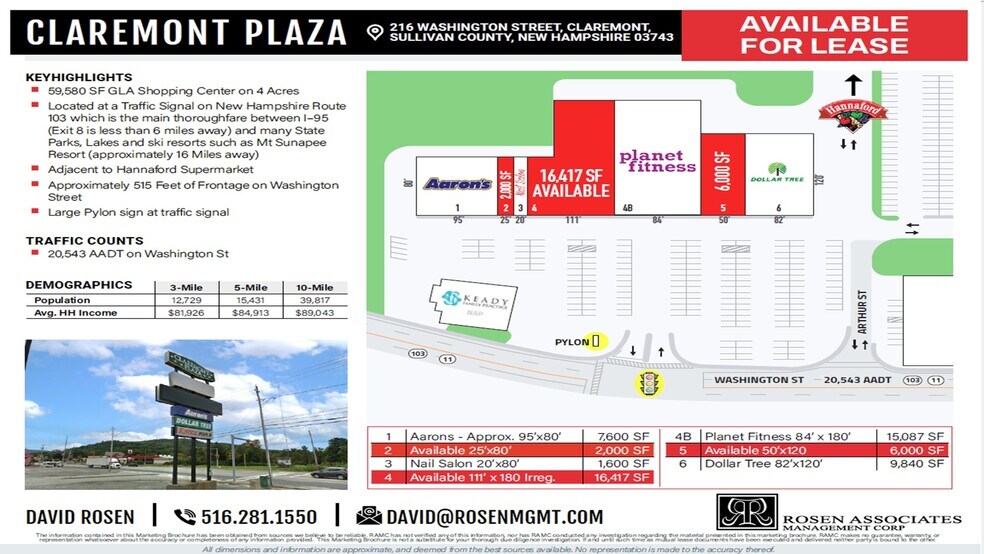 216 Washington St, Claremont, NH à louer - Photo du bâtiment - Image 1 de 2