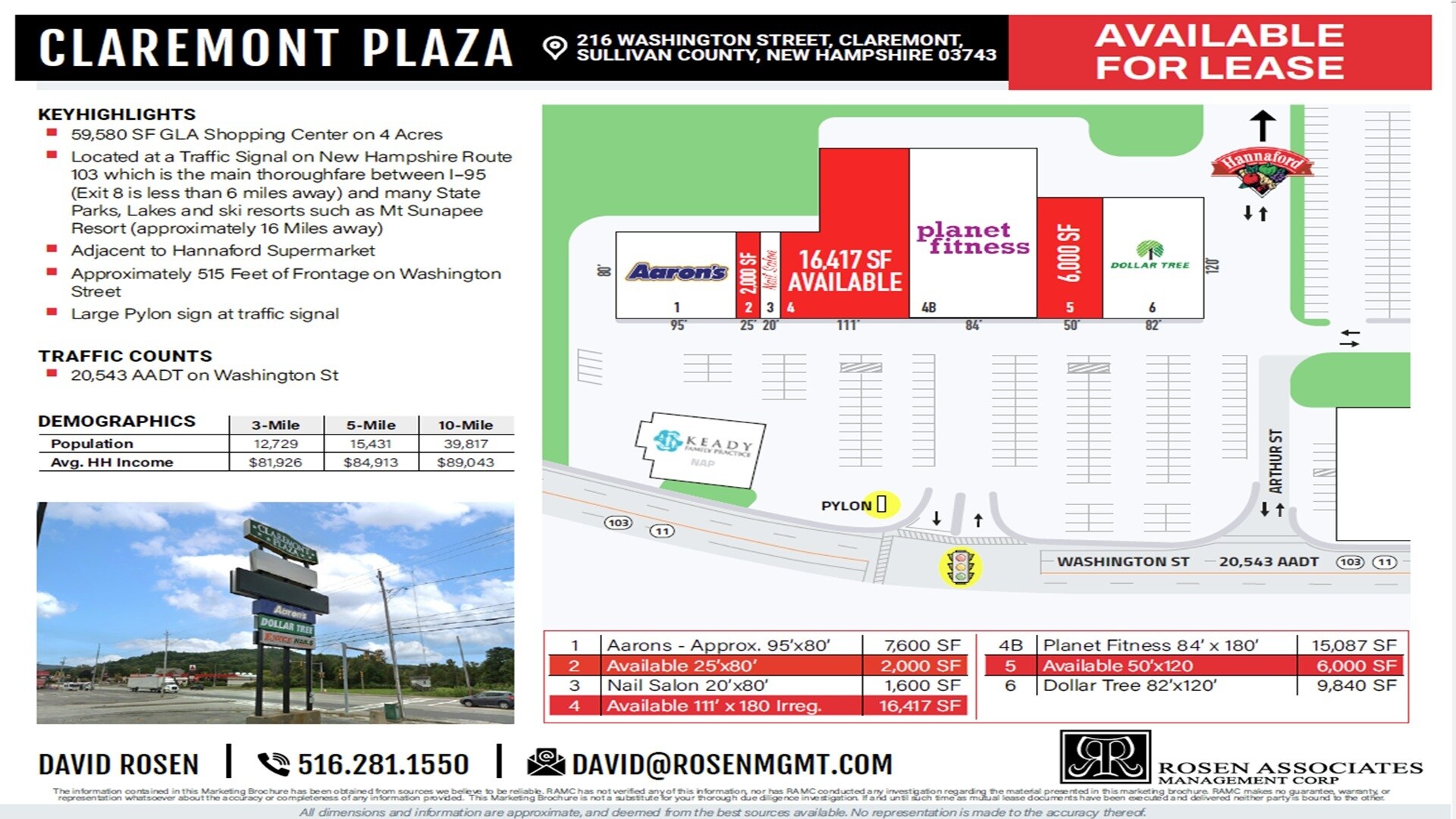 216 Washington St, Claremont, NH à louer Photo du bâtiment- Image 1 de 3