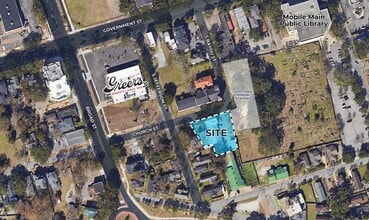 805 Church St, Mobile, AL - Aérien  Vue de la carte