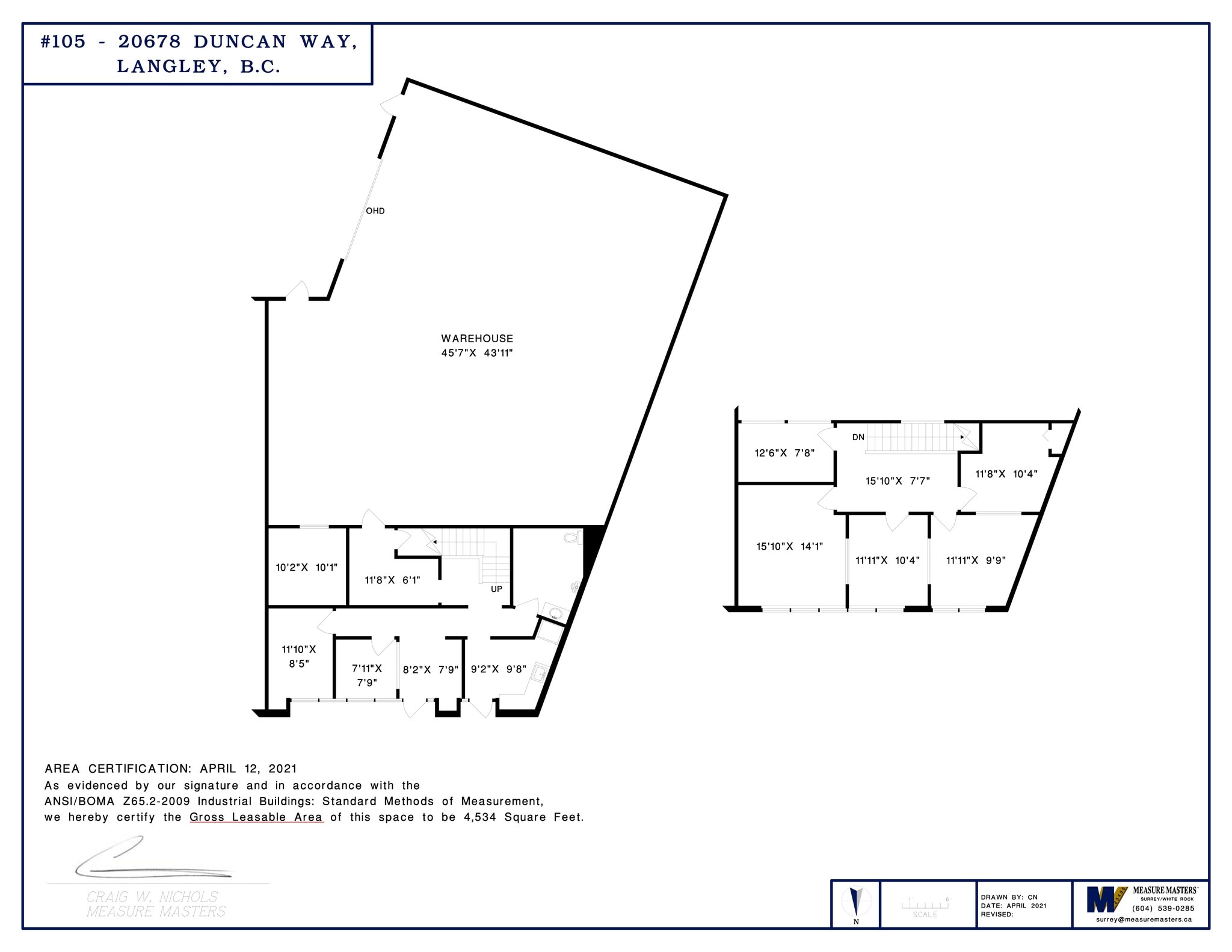 20678 Duncan Way, Langley, BC for lease Site Plan- Image 1 of 1