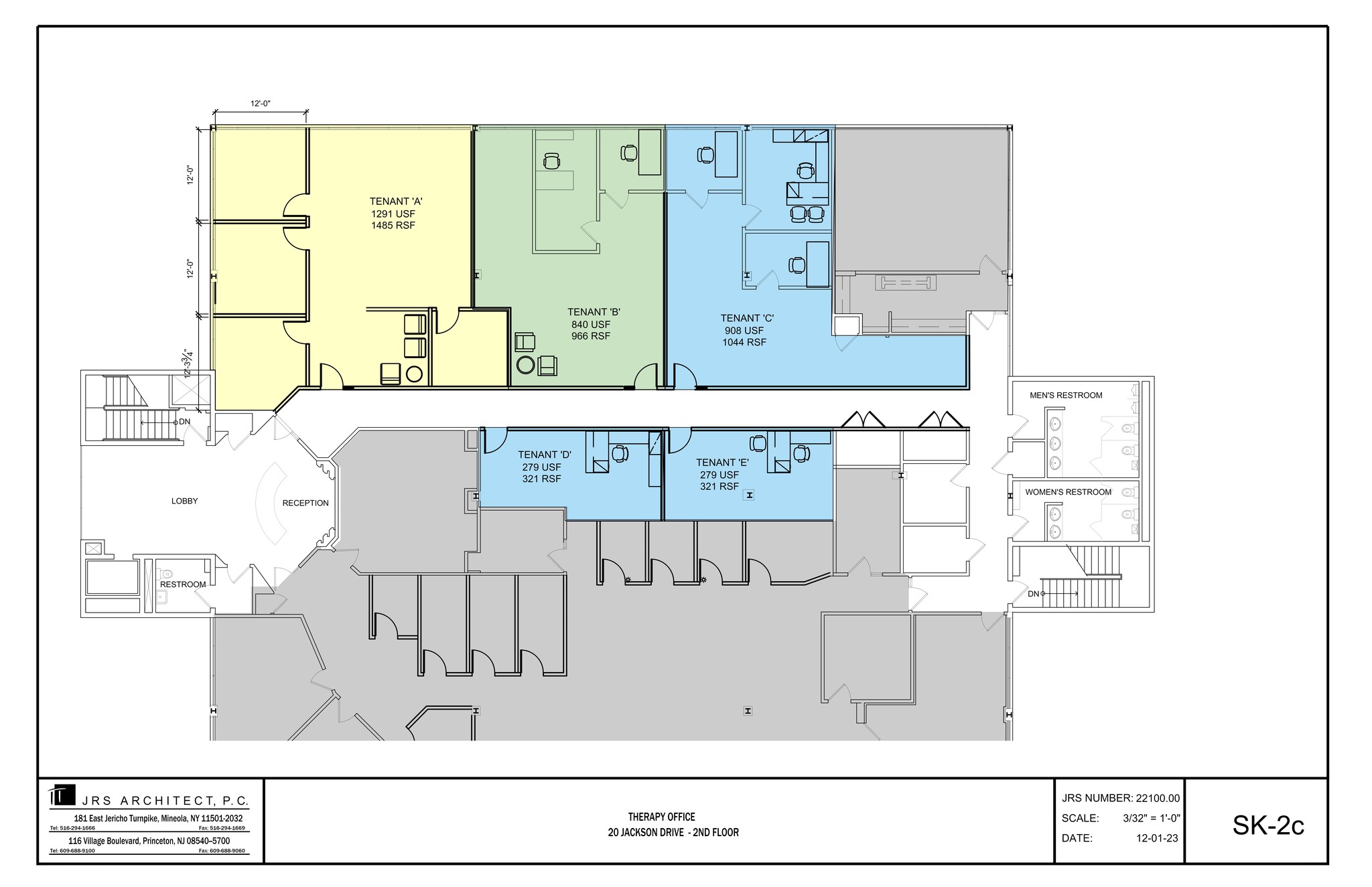 20 Jackson Dr, Cranford, NJ à louer Plan de site- Image 1 de 1